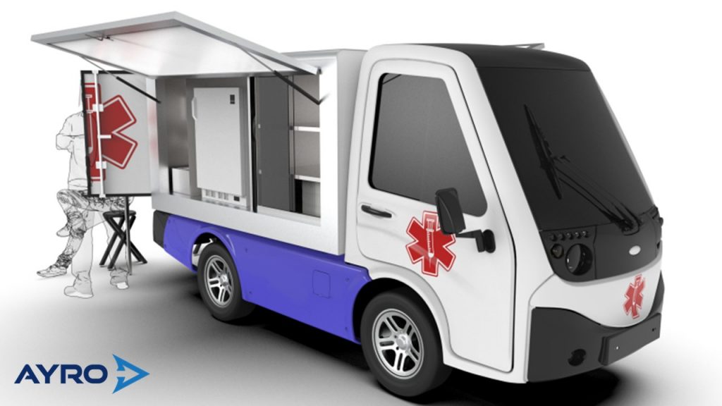 AYRO Launches First Electric Vaccine Vehicle to Expand Access to COVID