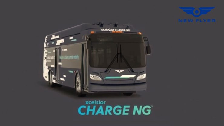 new flyer electric bus