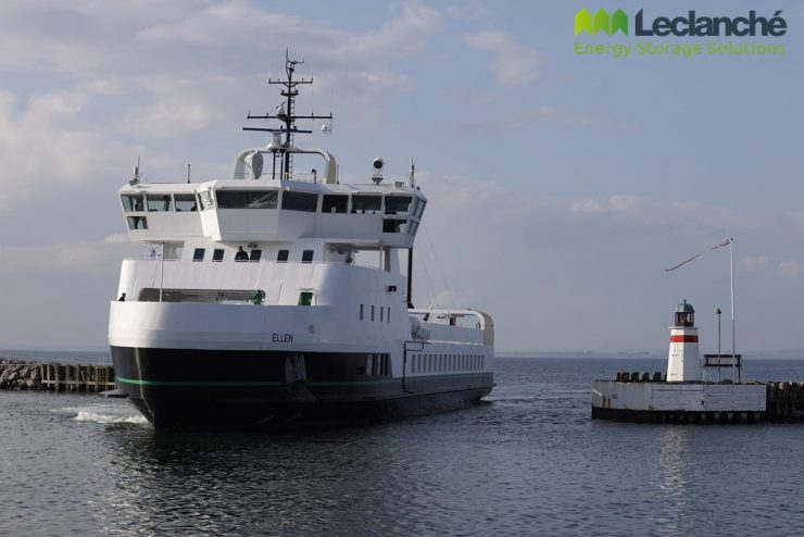 Leclanche battery system e-ferry