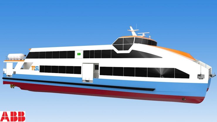 abb battery electric ferries