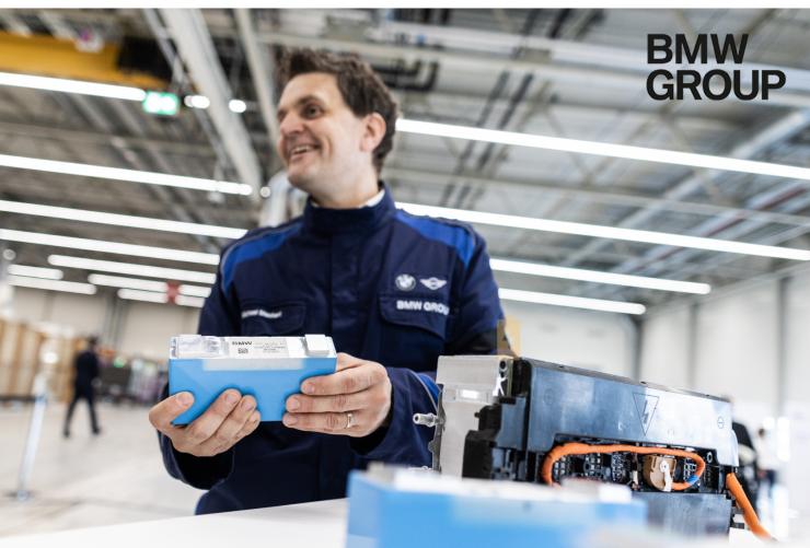bmw battery component production