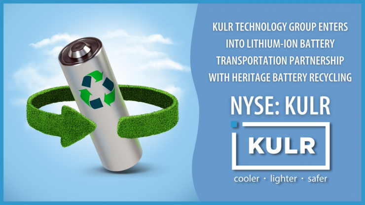 kulr technology heritage battery recycling