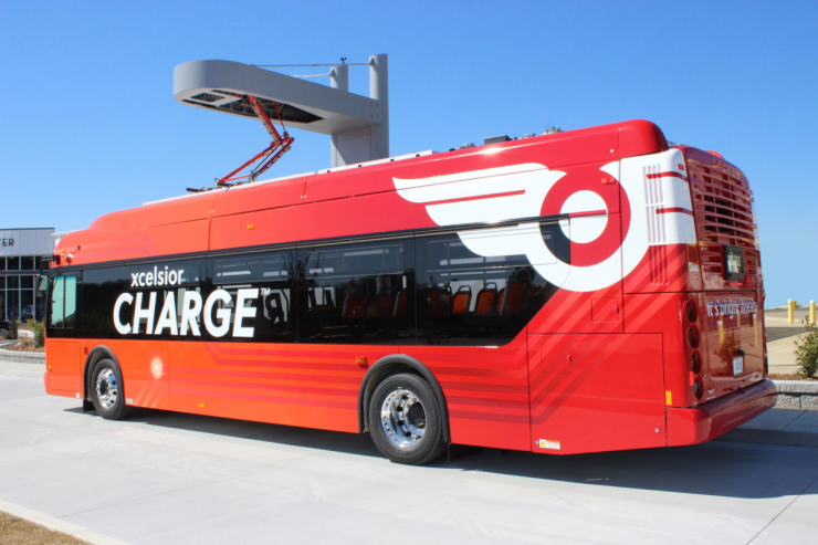new flyer xcelsior charge battery buses