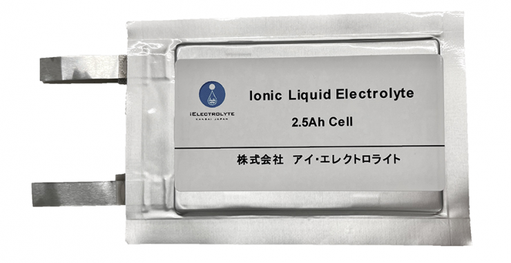 echion ielectrolyte li-ion battery cells