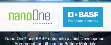 basf nano one lithium-ion battery materials