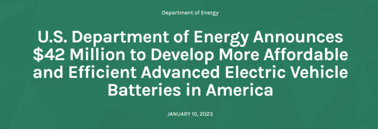 Electric Vehicle Batteries in America