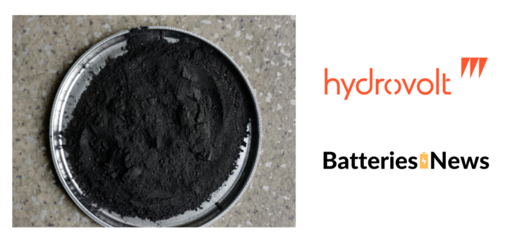recycling plant batteries hydrovolt