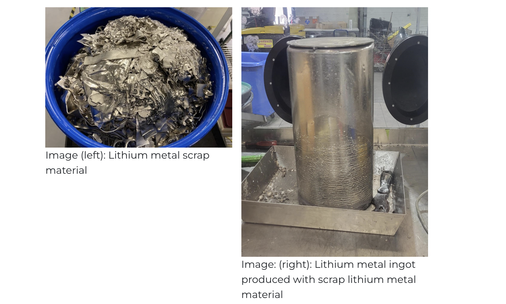 Li-Metal lithium metal production process: The 200 Best Inventions