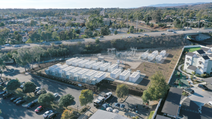 battery storage facility GridStor