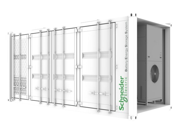 battery energy storage system microgrids schneider
